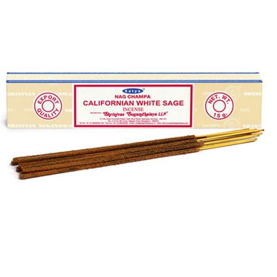 Californian White Sage Satya Incense Sticks 15g Box
